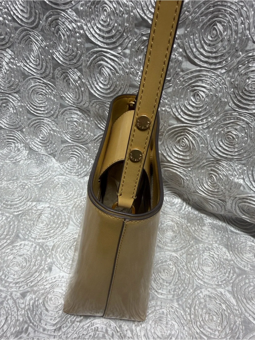 Tory Burch Emerson Patent Bucket Bag